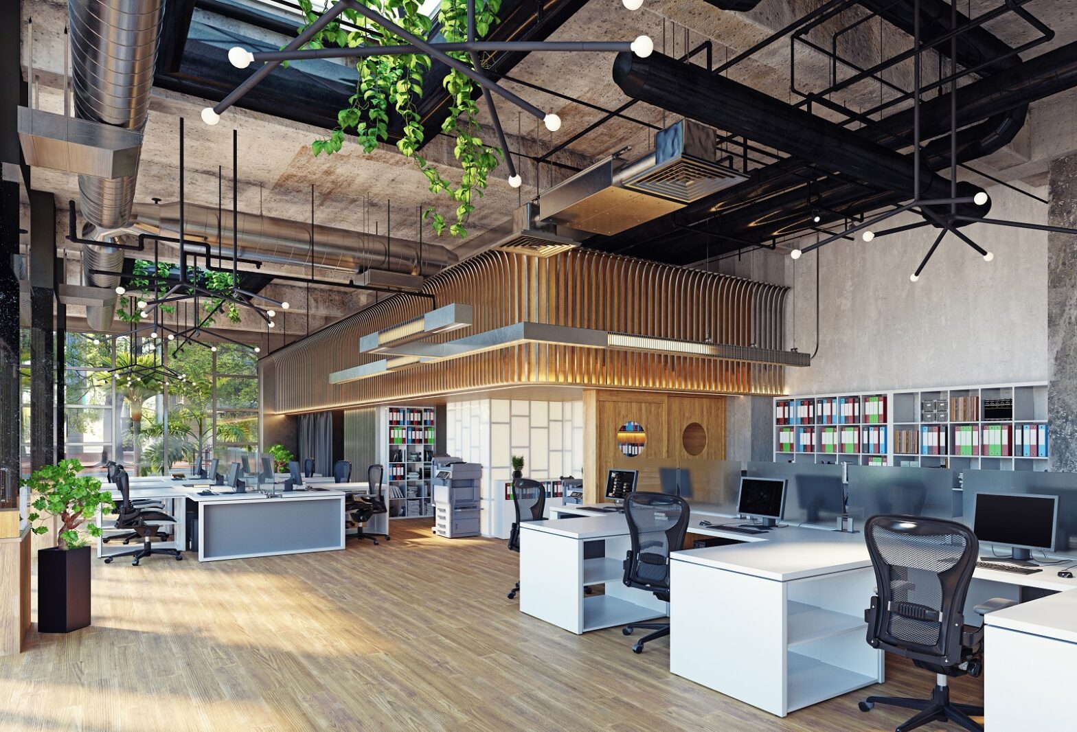 Efficient Office Design - Chad Fisher Construction