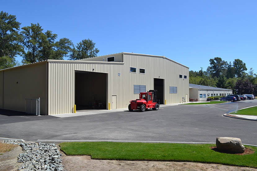 Steel Building Commercial Construction